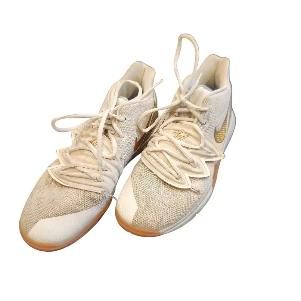 Nike Kyrie‎ 5 Mid Irish White sz 6y